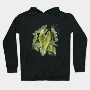 Abstract Houseplant Painting Hoodie